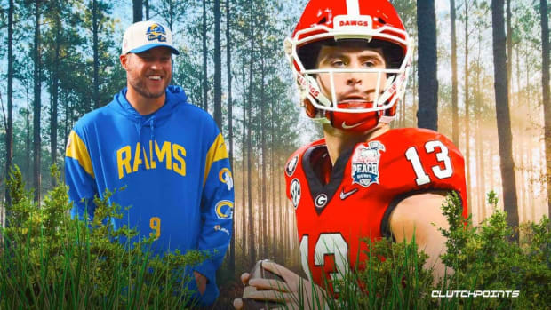 Georgia-football-news-Stetson-Bennett-gets-_special_-shout-out-from-Matthew-Stafford-before-clash-with-TCU